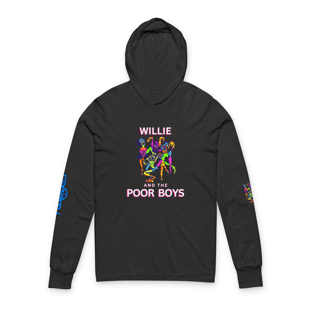 Willie & The Poor Boys Classic Logo Splash Hooded Long Sleeve Tee