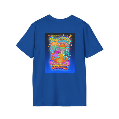 Solid Colors – 2025 Reunion Tee with Hand-Drawn Back Design and Pocket-Size Front Logo Softstyle T-Shirt (Various Colors Available)