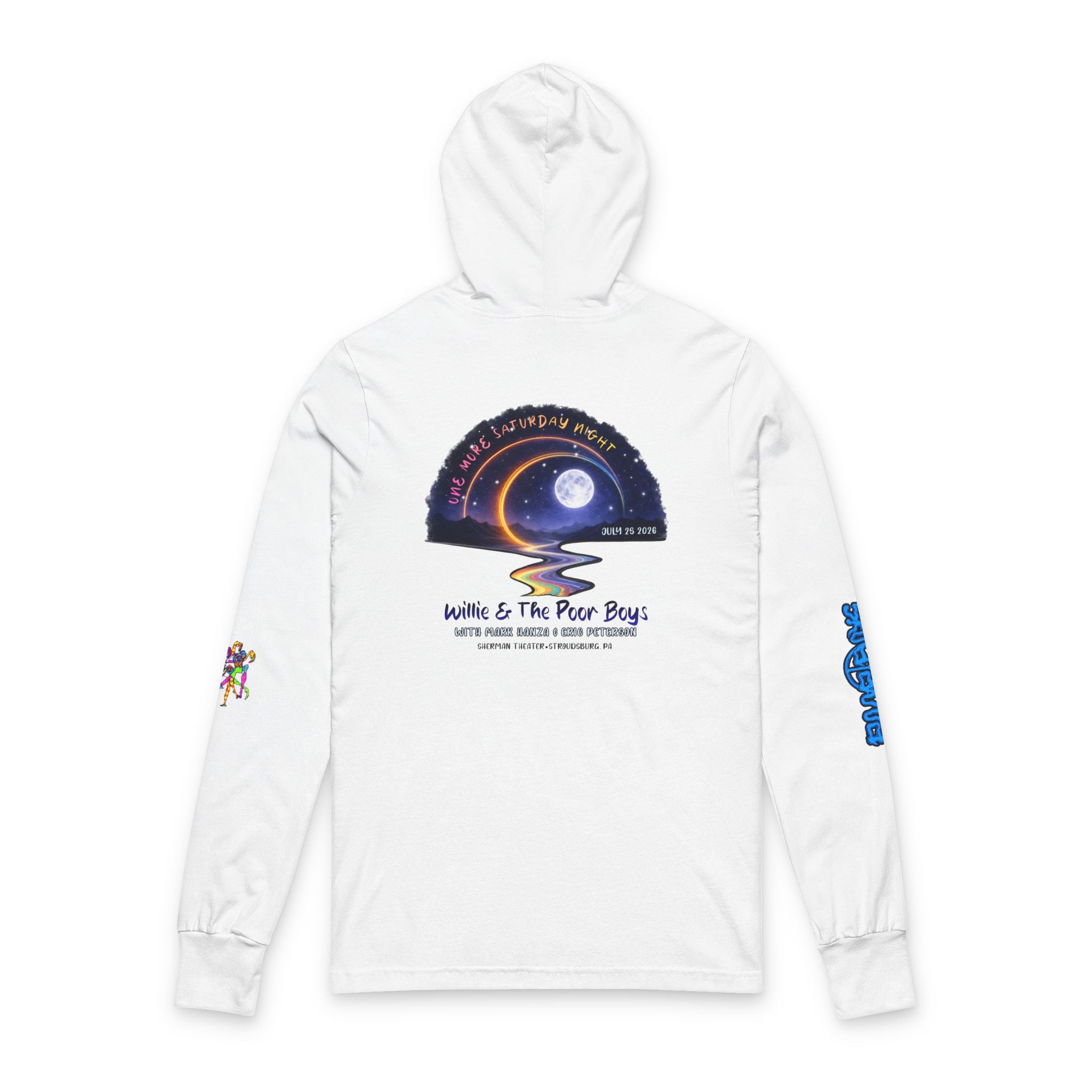 Willie & The Poor Boys Winding Road Lightweight Hooded Long Sleeve Tee