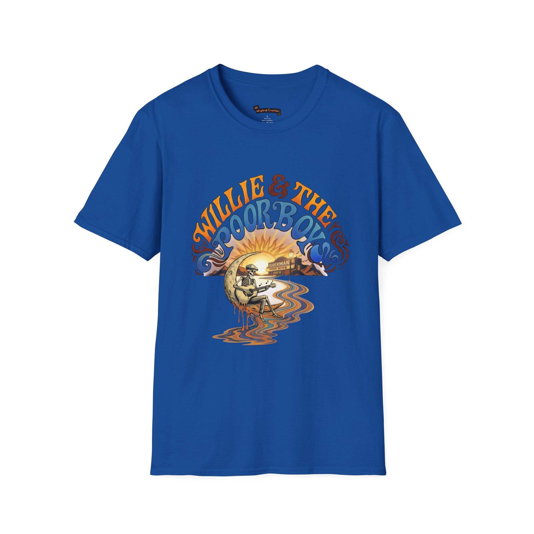 Unisex Willie & The Poor Boys Winding Road Artwork Softstyle T-Shirt