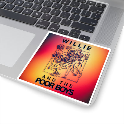 Kiss-Cut Sticker - Willie & The Poor Boys Logo