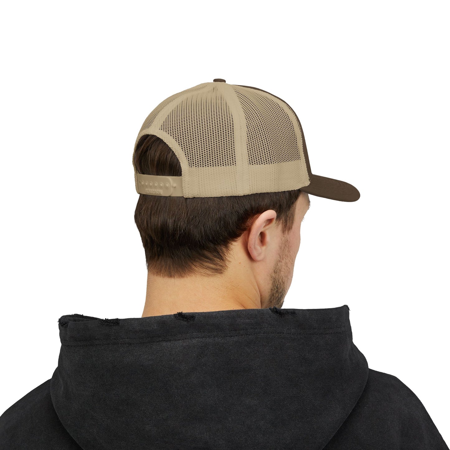 Poor Boys Logo Snapback Trucker Cap / Mesh Back