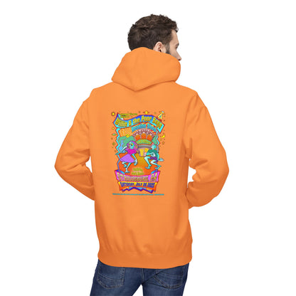 Unisex Reunion Hoodie – 2025 Reunion Poster Design Back with Front Logo (Various Colors Available)