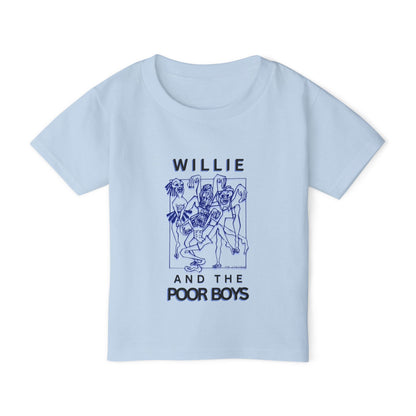 Toddler “Next Generation Fan” T-Shirt with Band Logo Front & “One More Saturday Night” Back