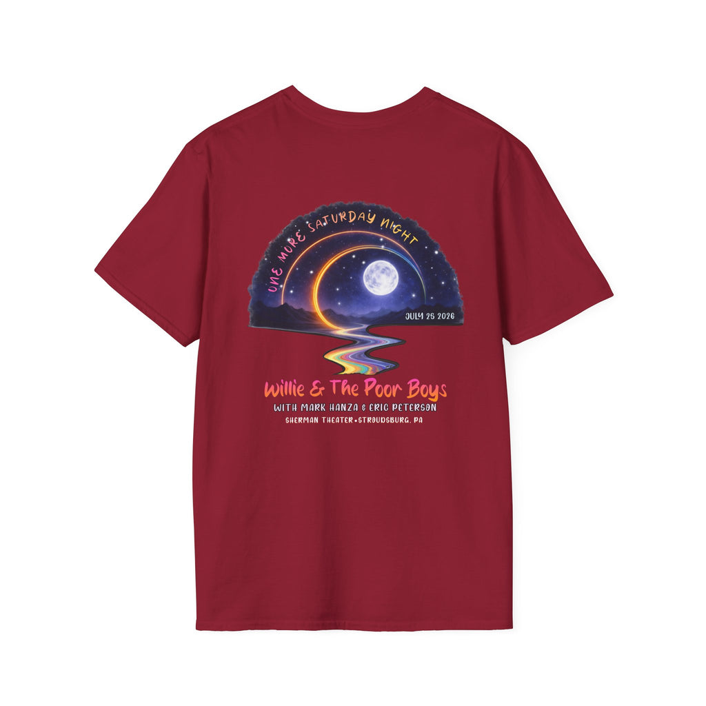 Unisex Willie & The Poor Boys Winding Road Artwork Softstyle T-Shirt