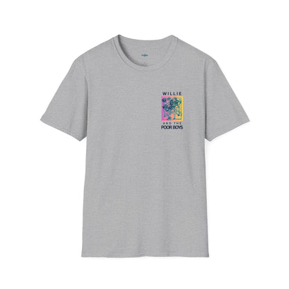 Solid Colors – 2025 Reunion Tee with Hand-Drawn Back Design and Pocket-Size Front Logo Softstyle T-Shirt (Various Colors Available)