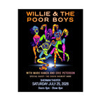 Willie & The Poor Boys 2026 Reunion Poster – Satin Finish, Museum-Grade Quality