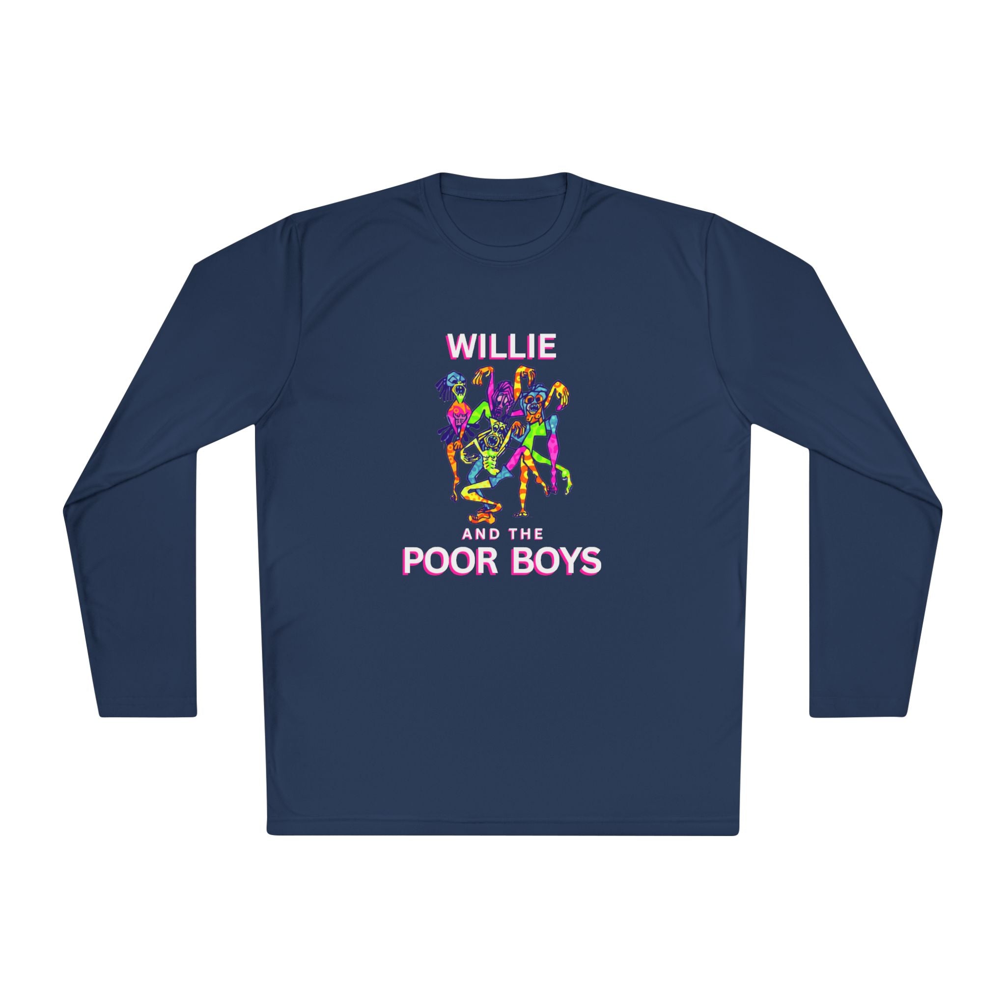 Lightweight Willie & The Poor Boys Sherman Reunion Artwork Long Sleeve Tee