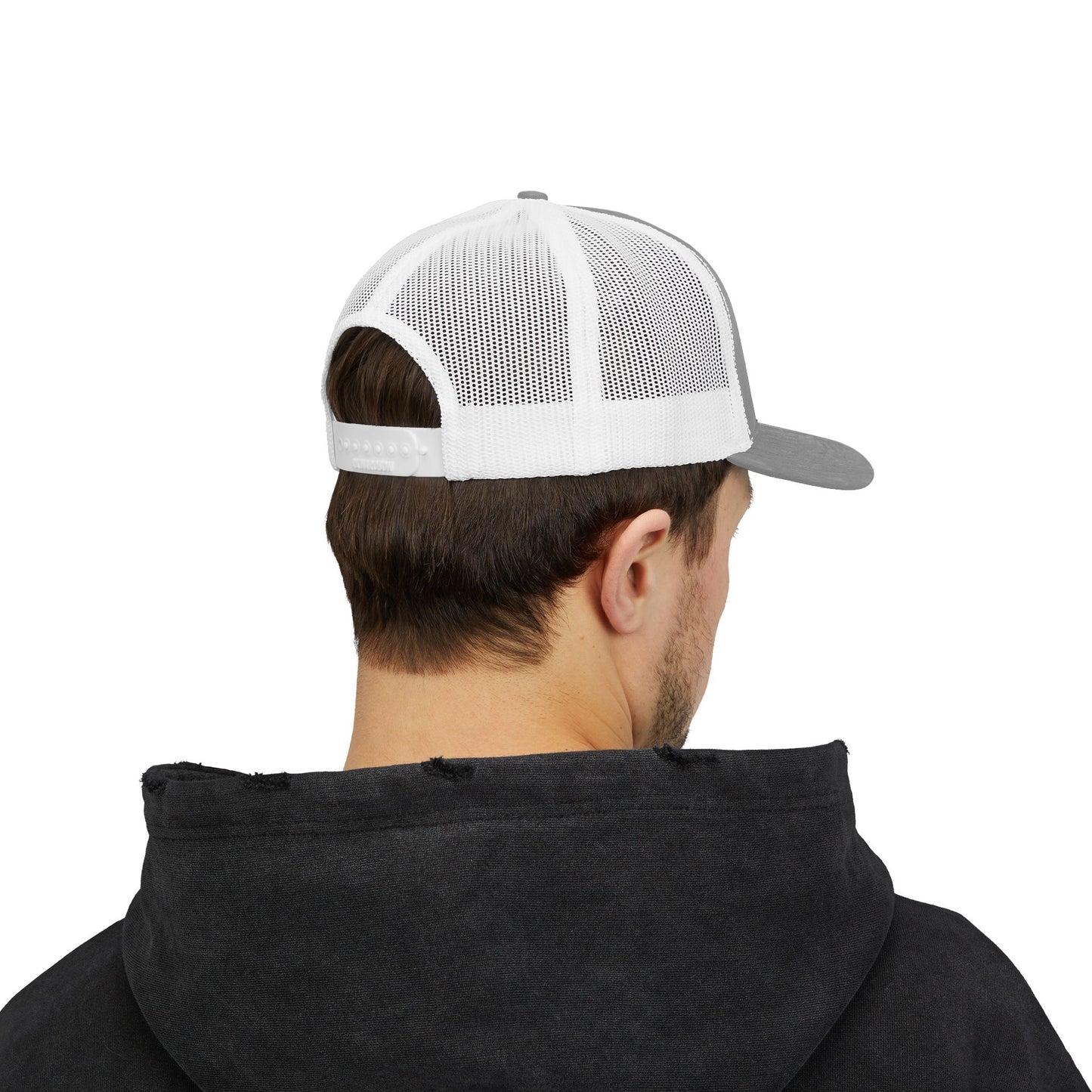 Poor Boys Logo Snapback Trucker Cap / Mesh Back