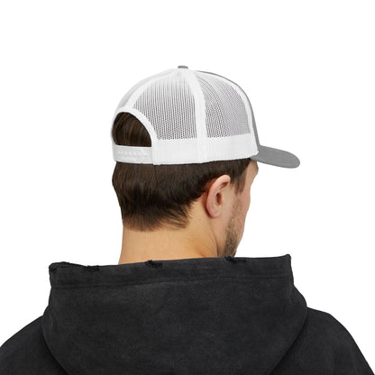 Poor Boys Logo Snapback Trucker Cap / Mesh Back