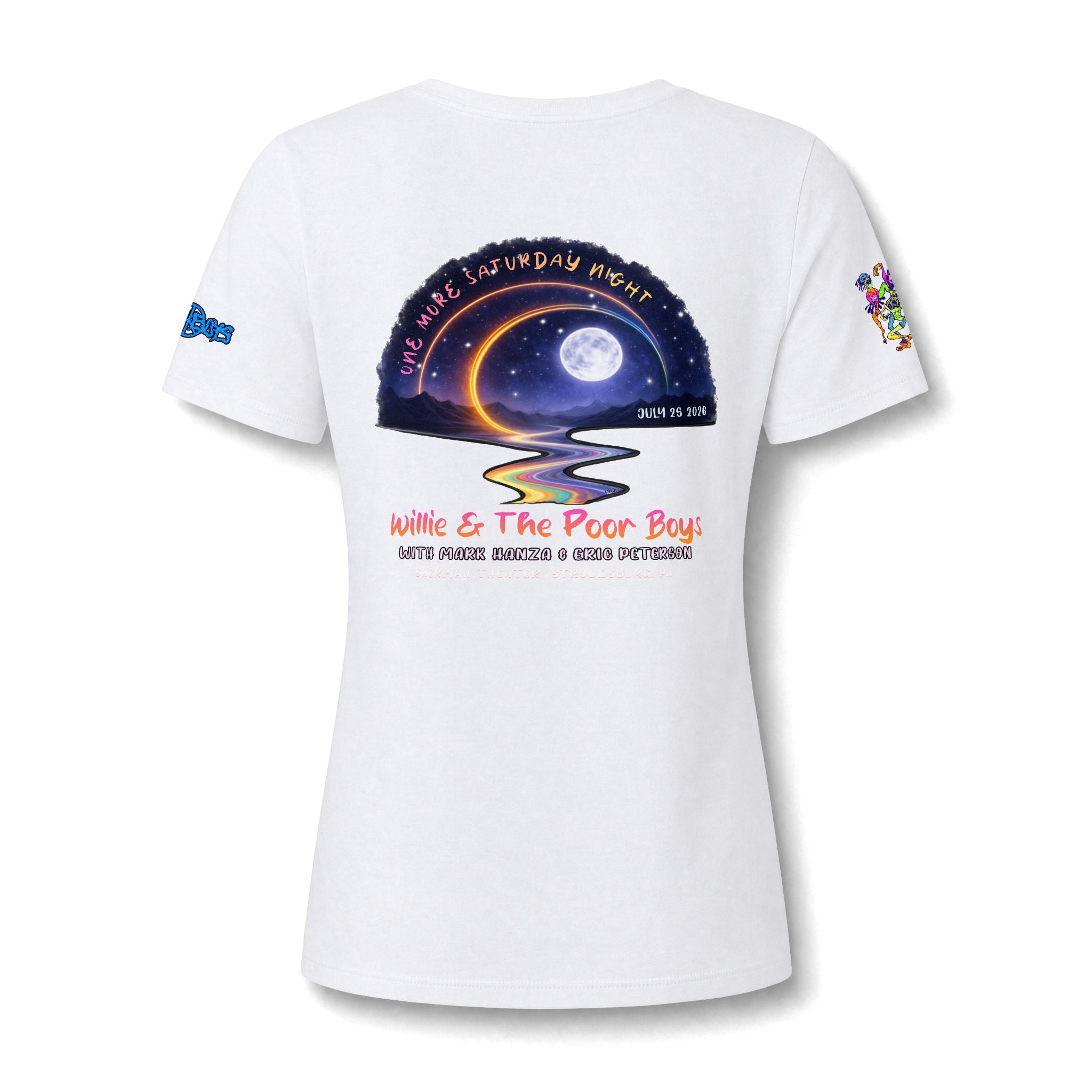 Willie & The Poor Boys Reunion 2026 - Women’s V-Neck Tee