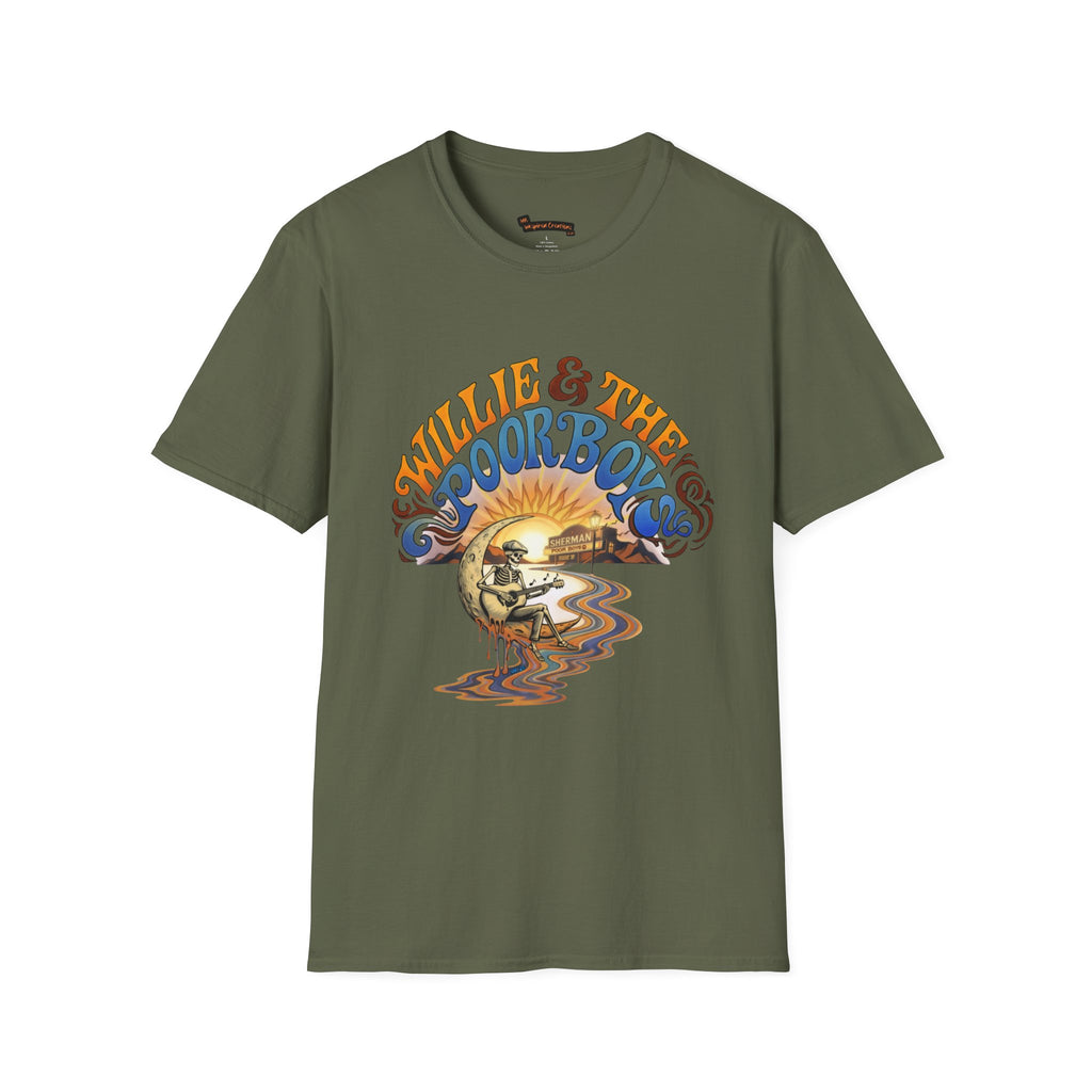 Unisex Willie & The Poor Boys Winding Road Artwork Softstyle T-Shirt