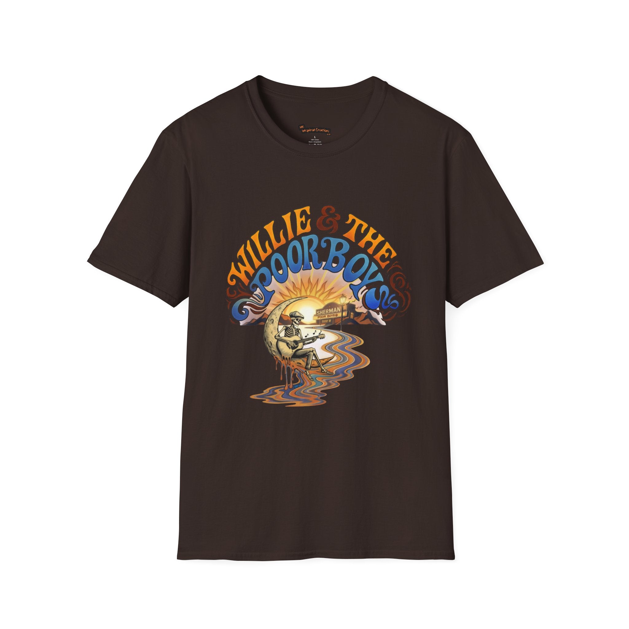 Unisex Willie & The Poor Boys Winding Road Artwork Softstyle T-Shirt