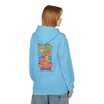 Unisex Reunion Hoodie – 2025 Reunion Poster Design Back with Front Logo (Various Colors Available)