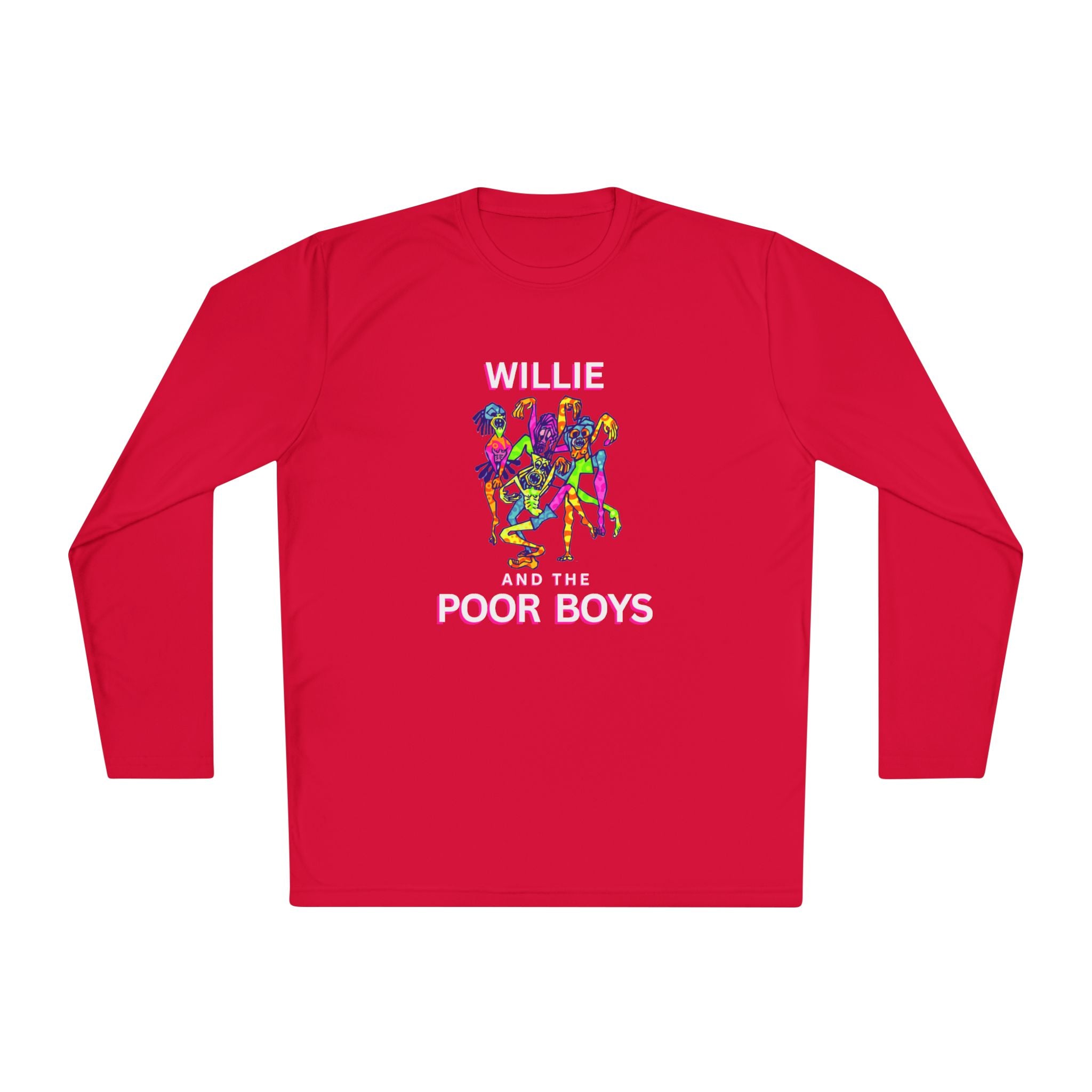 Lightweight Willie & The Poor Boys Sherman Reunion Artwork Long Sleeve Tee