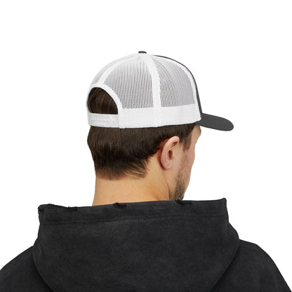 Poor Boys Logo Snapback Trucker Cap / Mesh Back