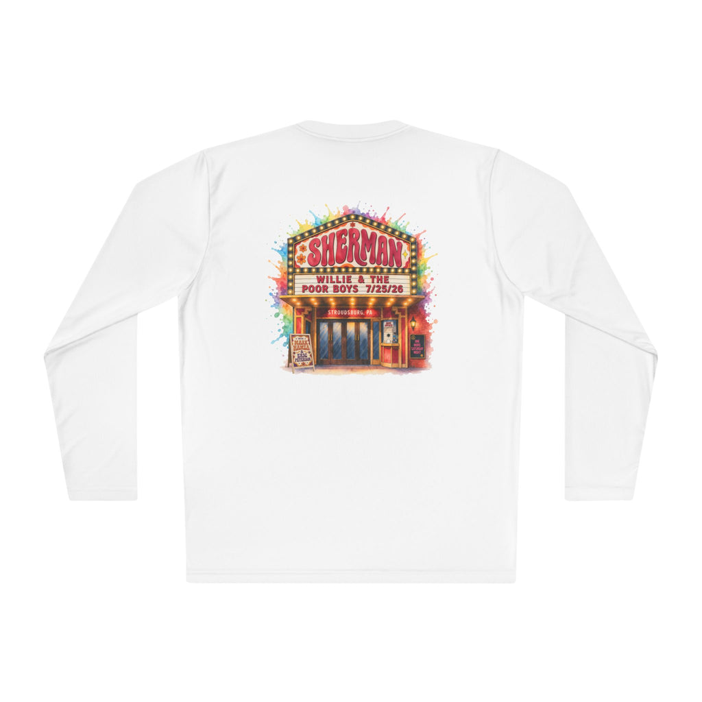 Lightweight Willie & The Poor Boys Sherman Reunion Artwork Long Sleeve Tee