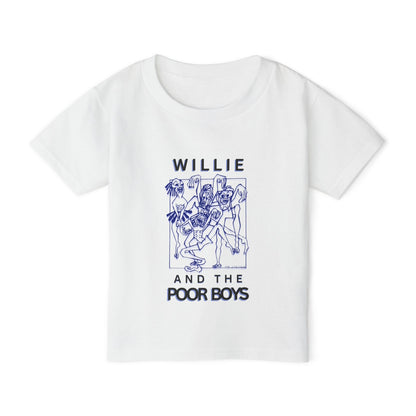Toddler “Next Generation Fan” T-Shirt with Band Logo Front & “One More Saturday Night” Back