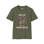 Unisex Willie & The Poor Boys Color Splash Sherman Reunion 2026 Sherman Theater Softstyle T-Shirt