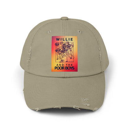Vintage Distressed Cap - Willie and the Poor Boys Logo