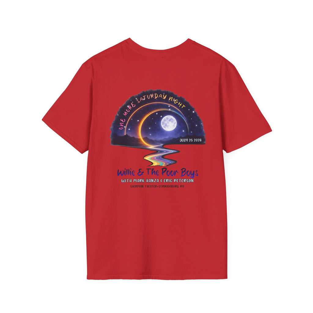 Unisex Willie & The Poor Boys Winding Road Artwork Softstyle T-Shirt