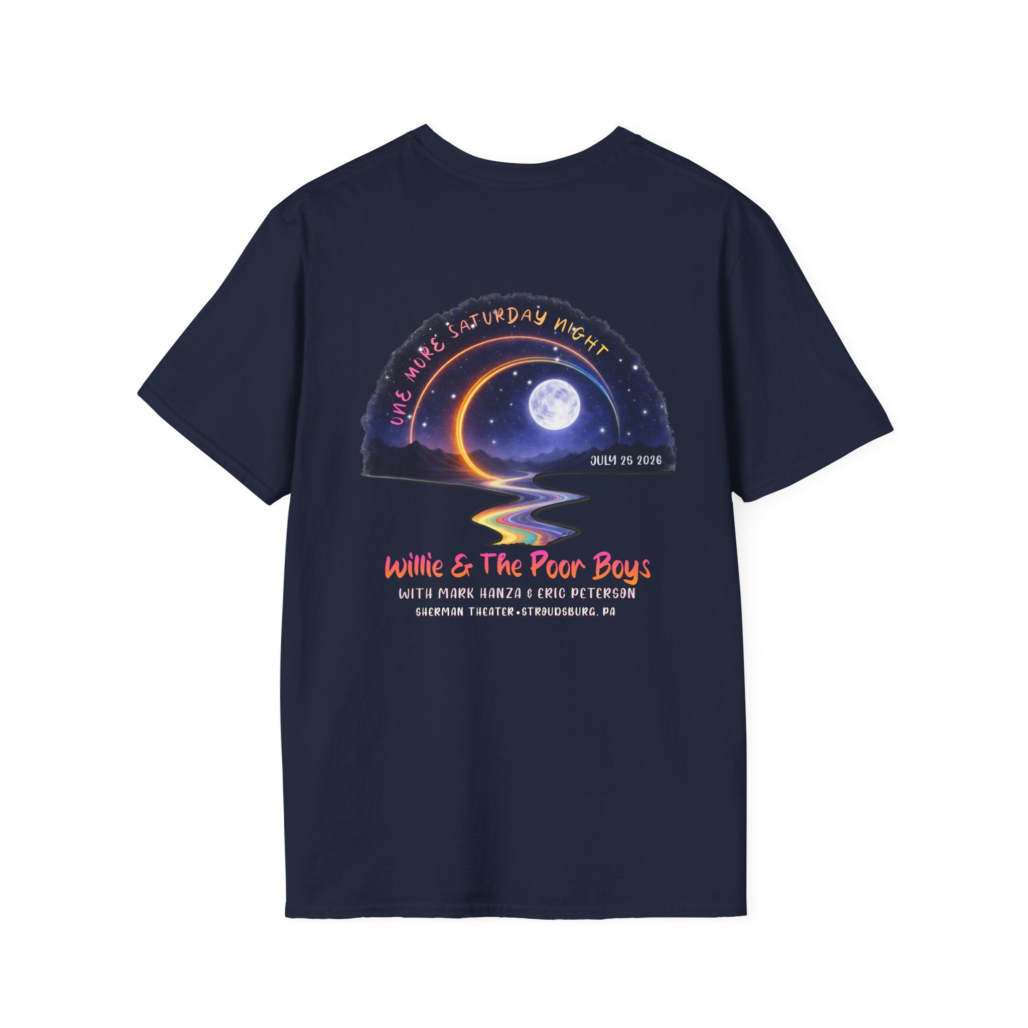 Unisex Willie & The Poor Boys Winding Road Artwork Softstyle T-Shirt