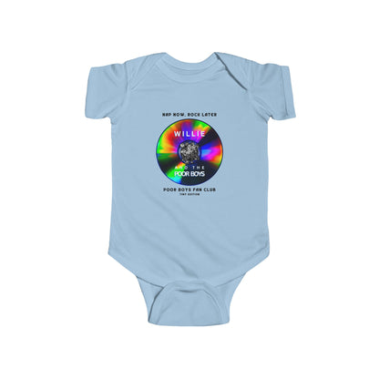 Nap Now, Rock Later – Poor Boys Fan Club Infant Onesie Bodysuit