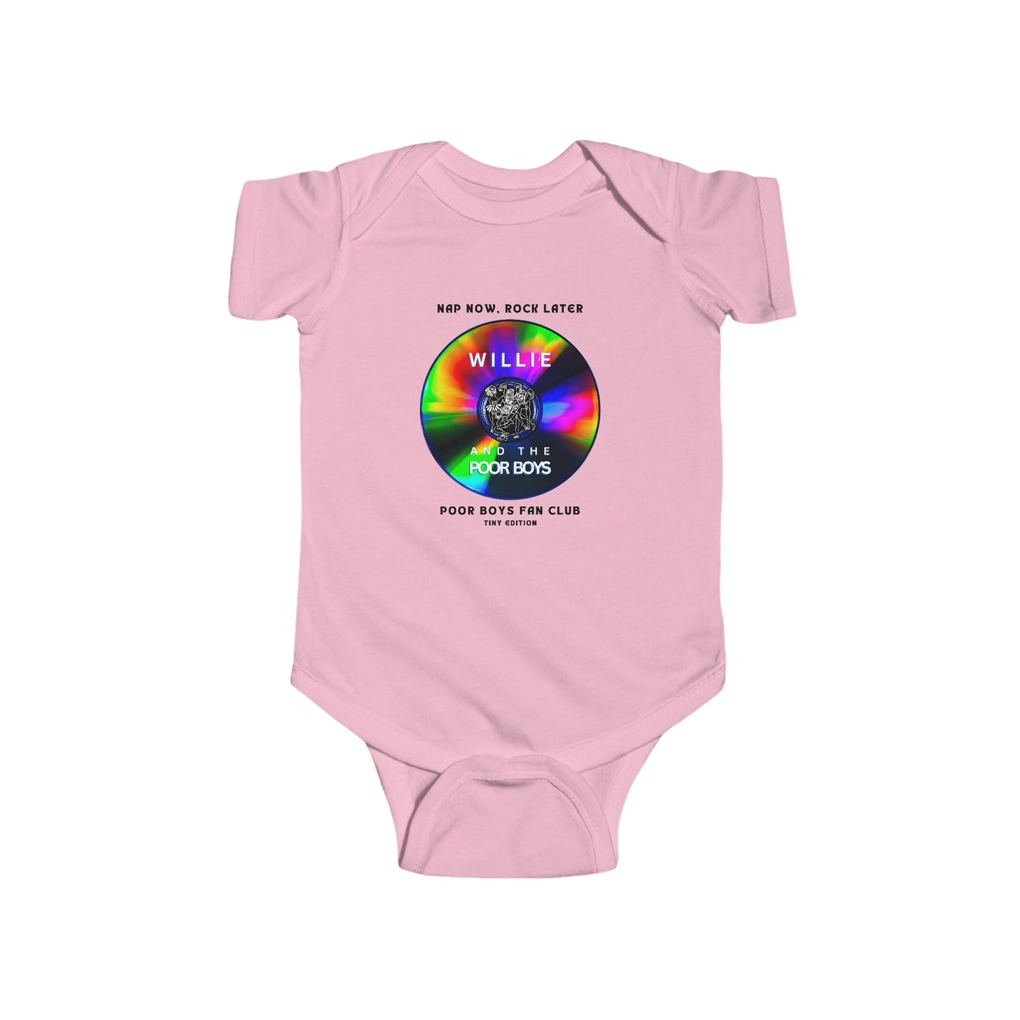 Nap Now, Rock Later – Poor Boys Fan Club Infant Onesie Bodysuit