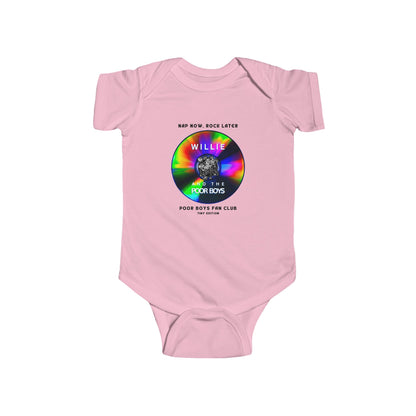 Nap Now, Rock Later – Poor Boys Fan Club Infant Onesie Bodysuit