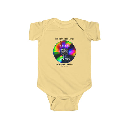Nap Now, Rock Later – Poor Boys Fan Club Infant Onesie Bodysuit