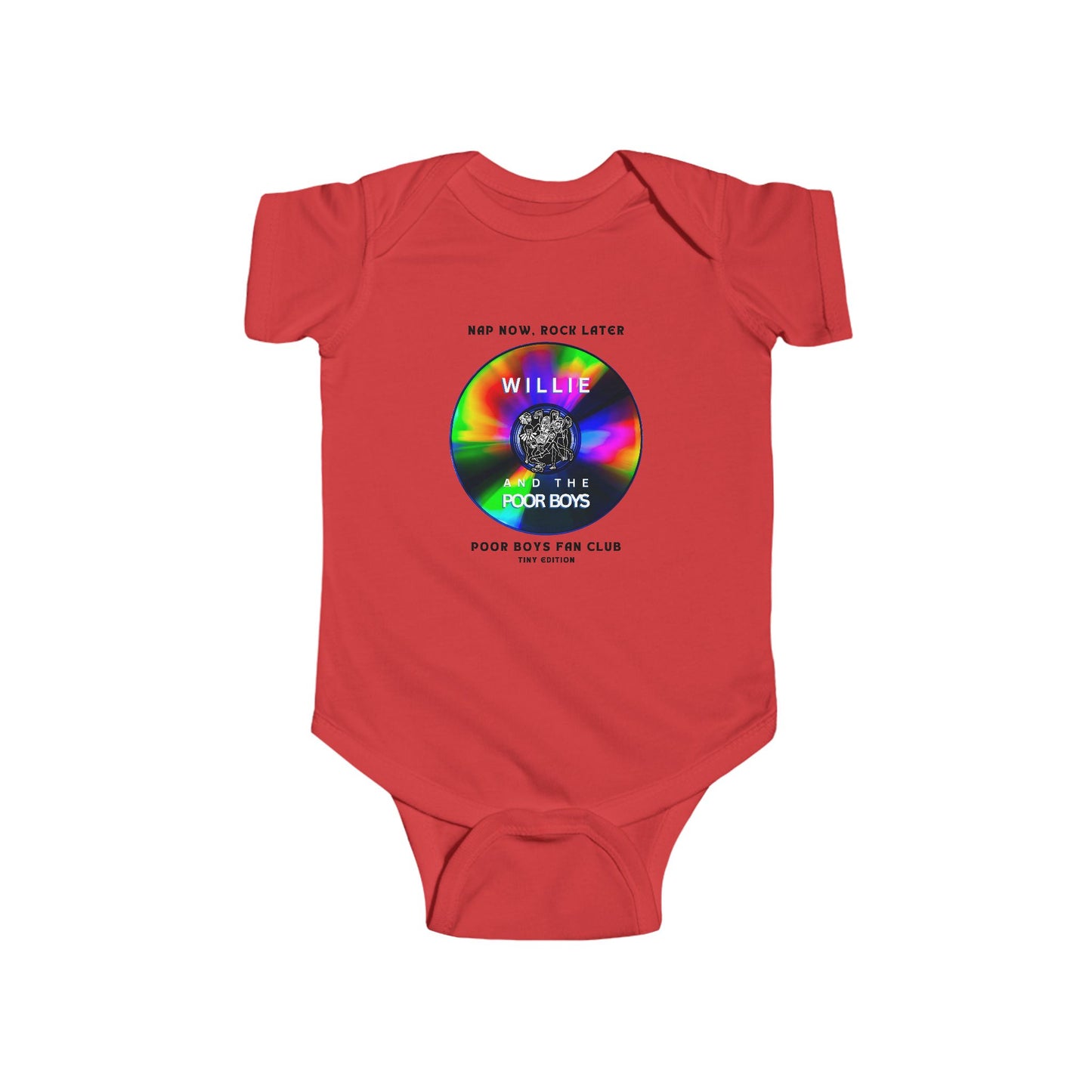 Nap Now, Rock Later – Poor Boys Fan Club Infant Onesie Bodysuit