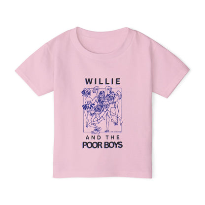Toddler “Next Generation Fan” T-Shirt with Band Logo Front & “One More Saturday Night” Back