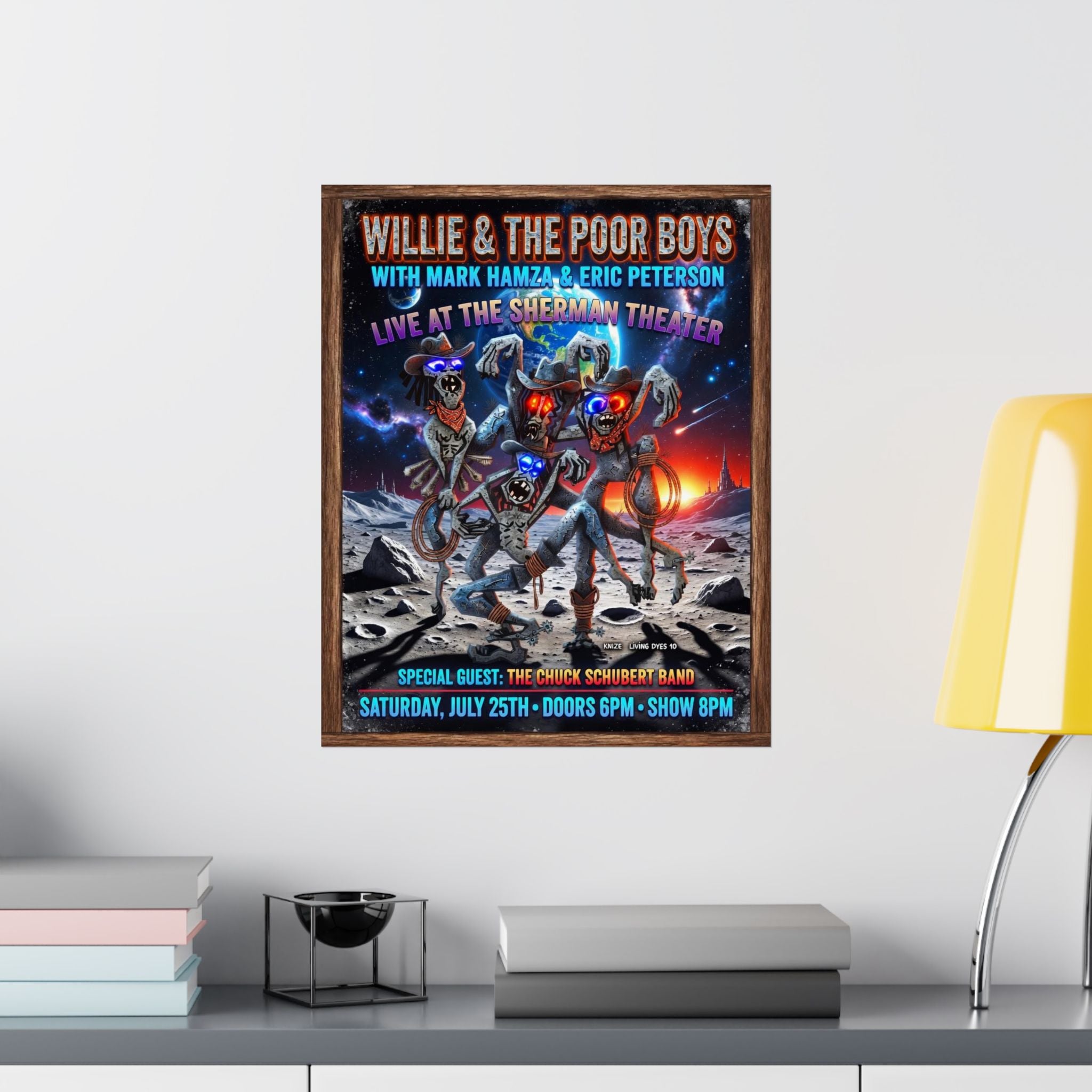 Willie & The Poor Boys 2026 Reunion Official Concert Poster