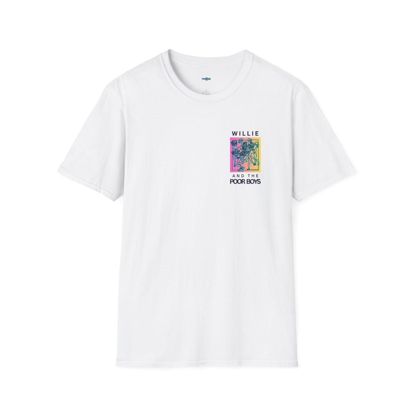 Solid Colors – 2025 Reunion Tee with Hand-Drawn Back Design and Pocket-Size Front Logo Softstyle T-Shirt (Various Colors Available)