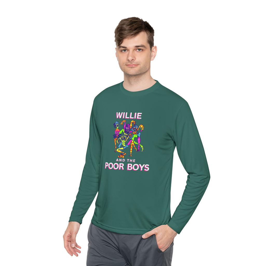 Lightweight Willie & The Poor Boys Sherman Reunion Artwork Long Sleeve Tee