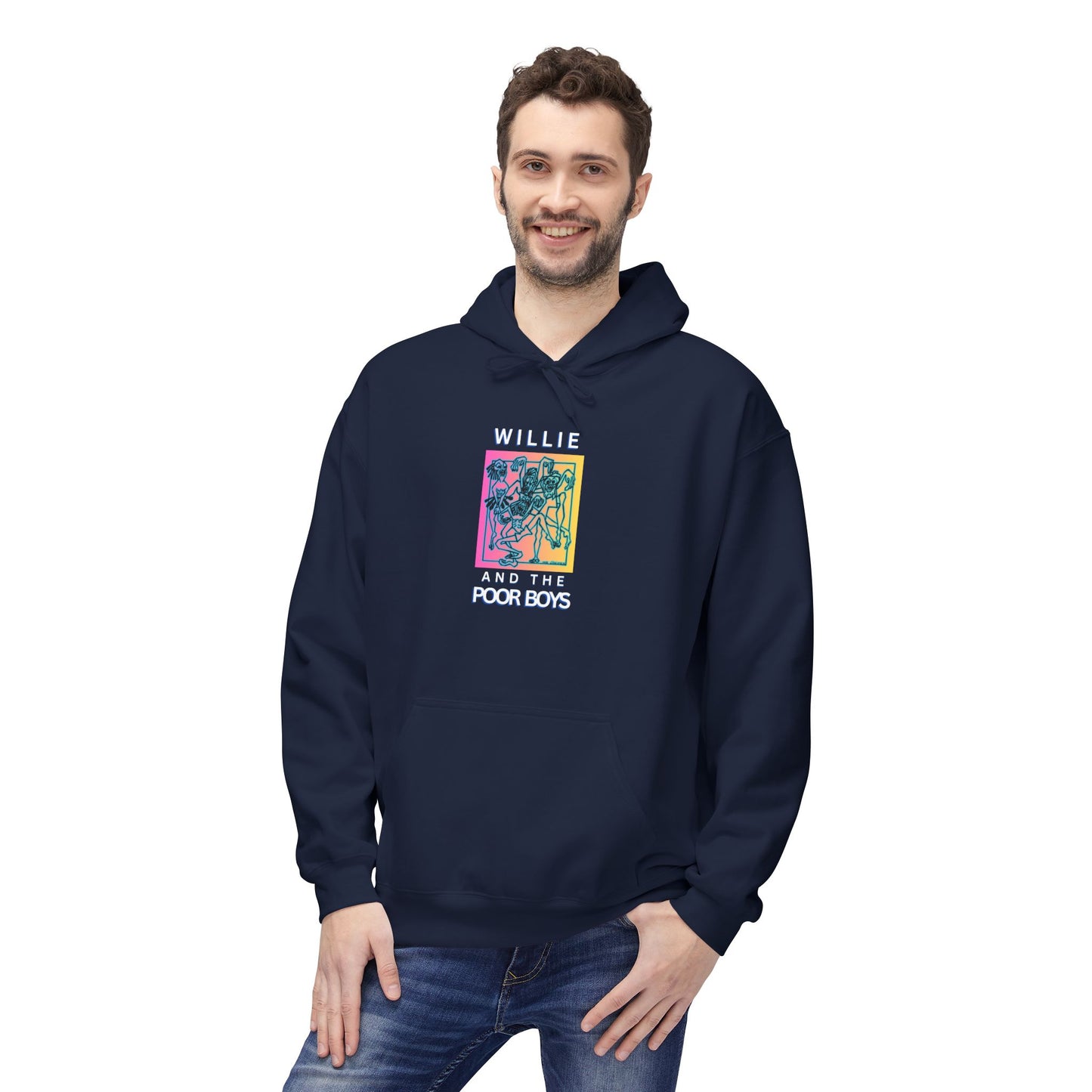 Unisex Reunion Hoodie – 40 Years of Music & Memories with Front Logo (Various Colors Available)