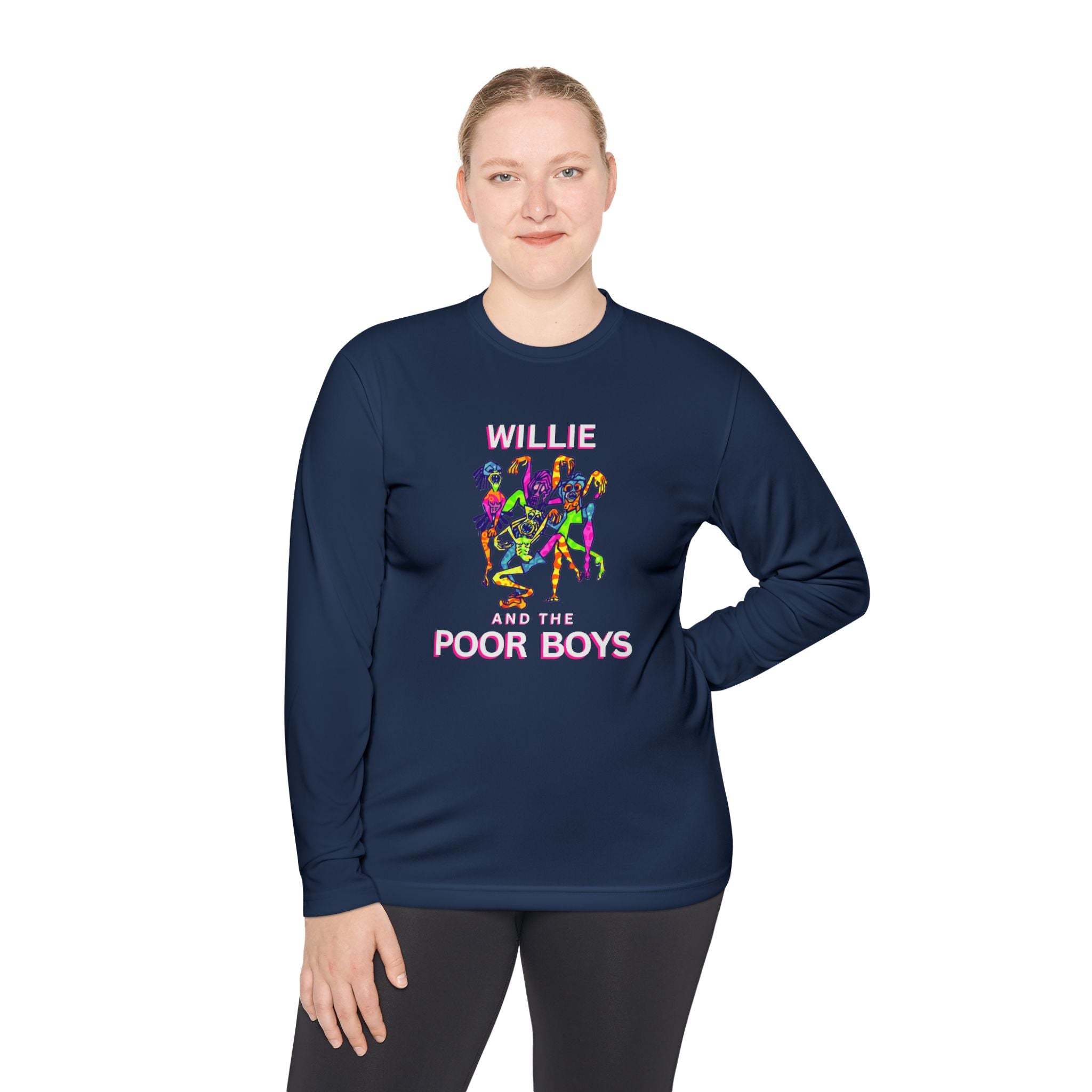 Lightweight Willie & The Poor Boys Sherman Reunion Artwork Long Sleeve Tee