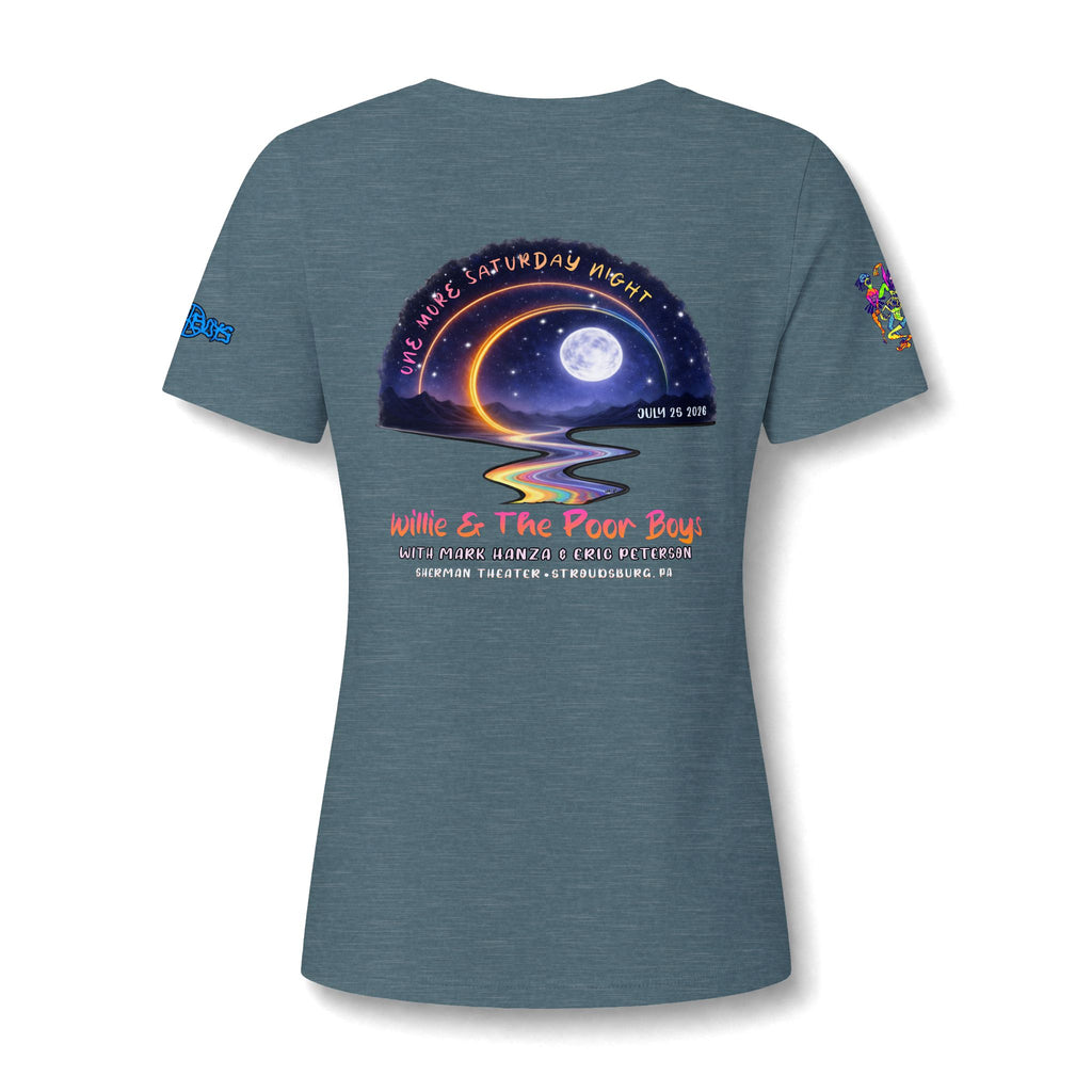 Willie & The Poor Boys Reunion 2026 - Women’s V-Neck Tee