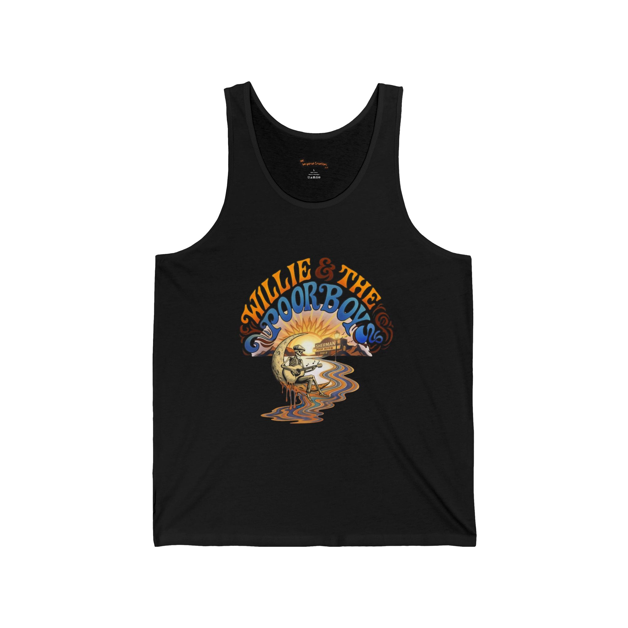 Unisex Willie & The Poor Boys Winding Road Artwork Tank Top