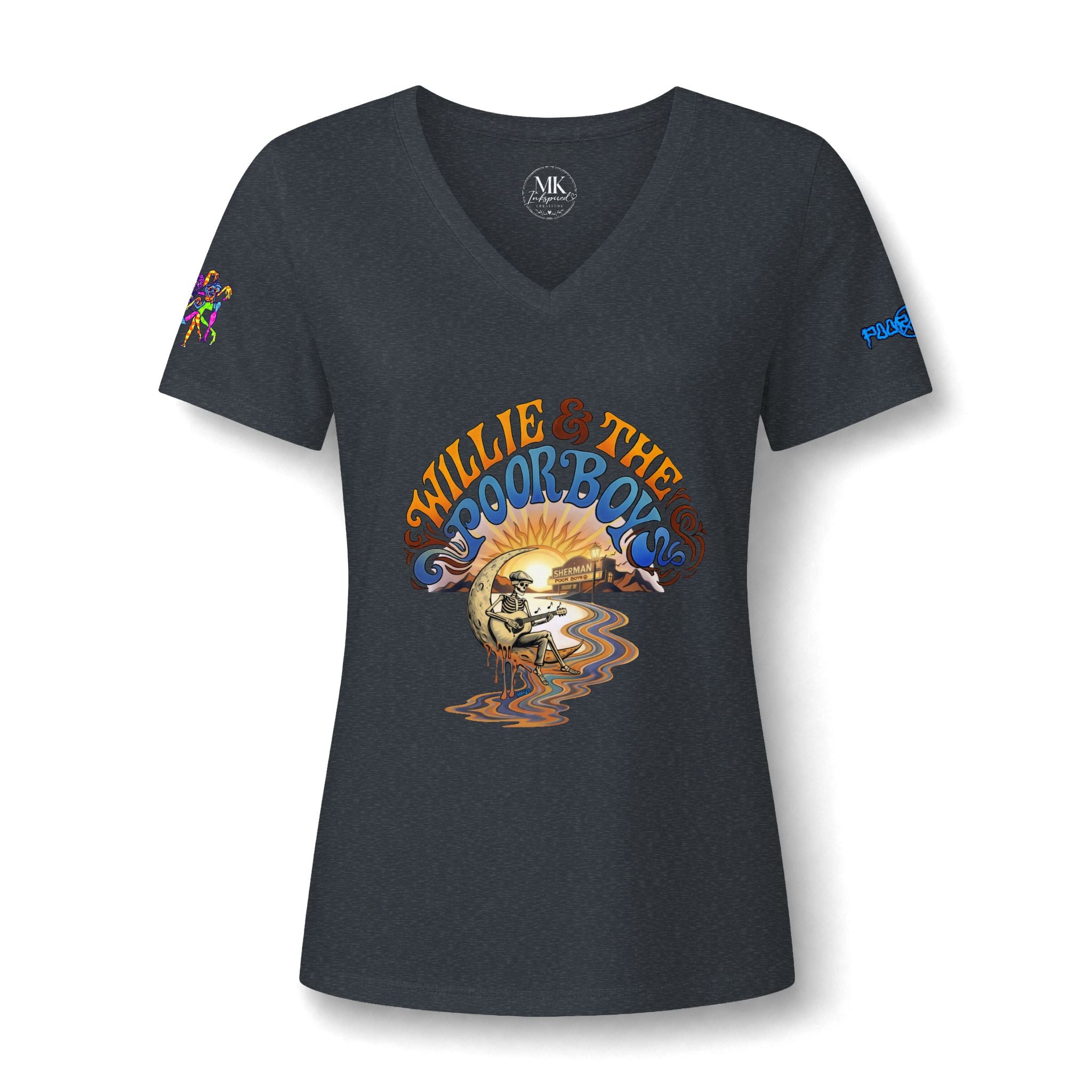Willie & The Poor Boys Reunion 2026 - Women’s V-Neck Tee