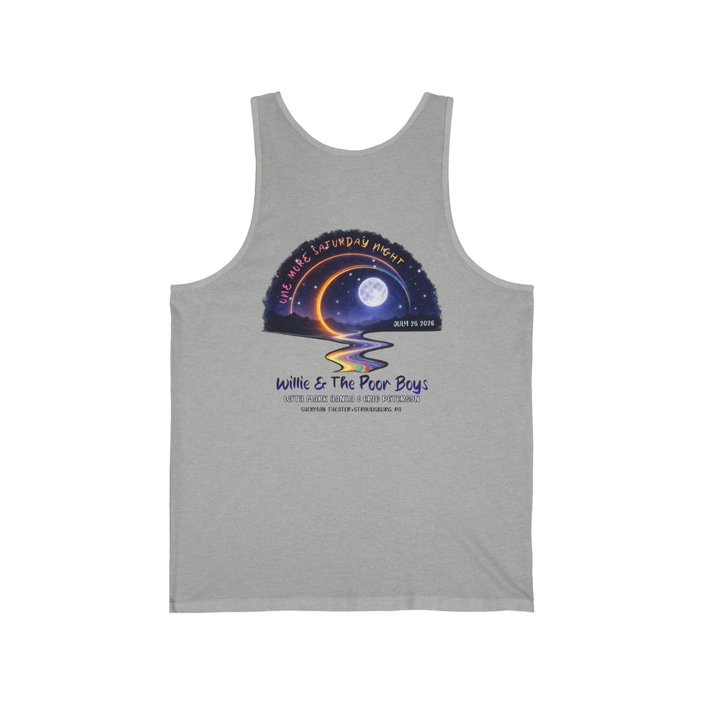 Unisex Willie & The Poor Boys Winding Road Artwork Tank Top