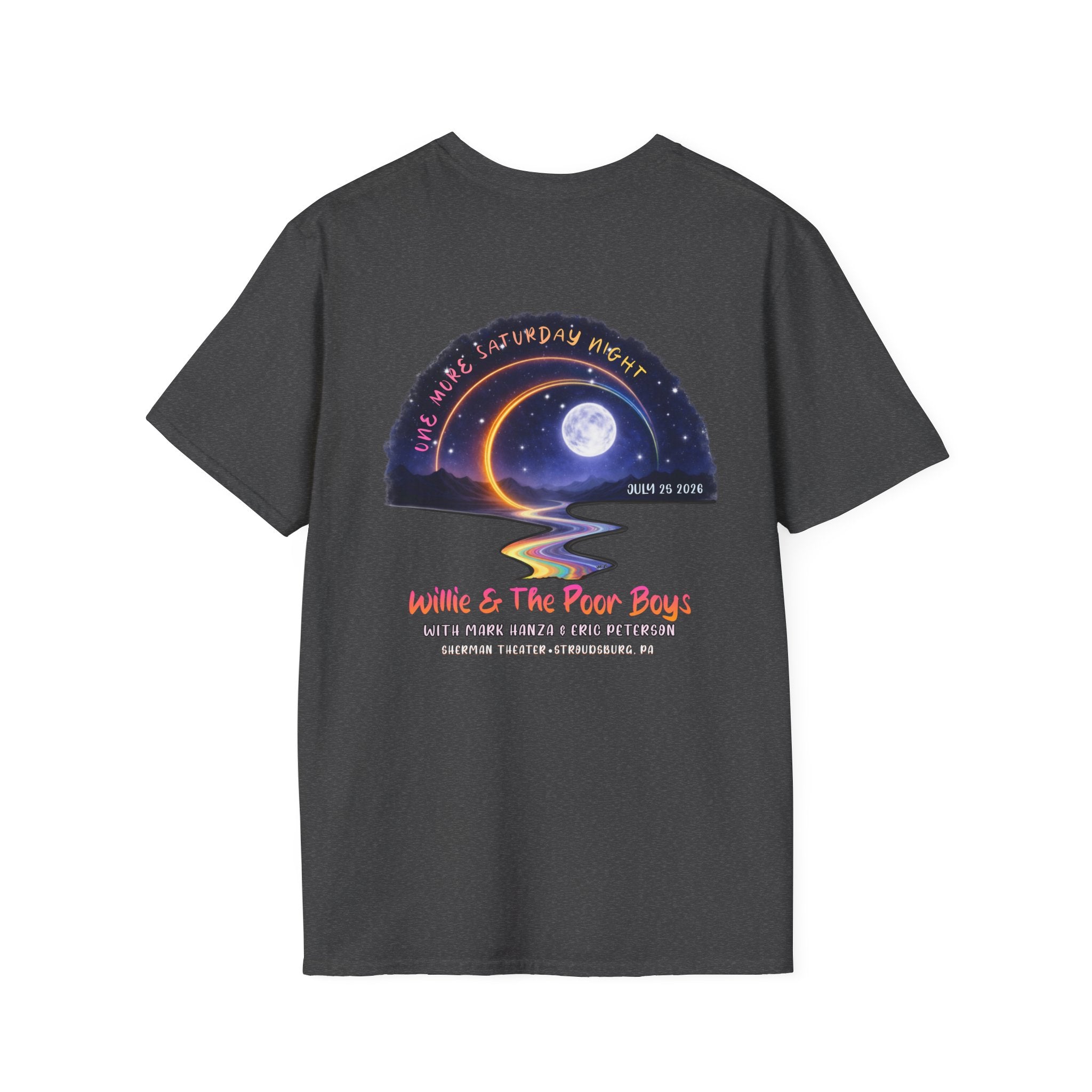 Unisex Willie & The Poor Boys Winding Road Artwork Softstyle T-Shirt