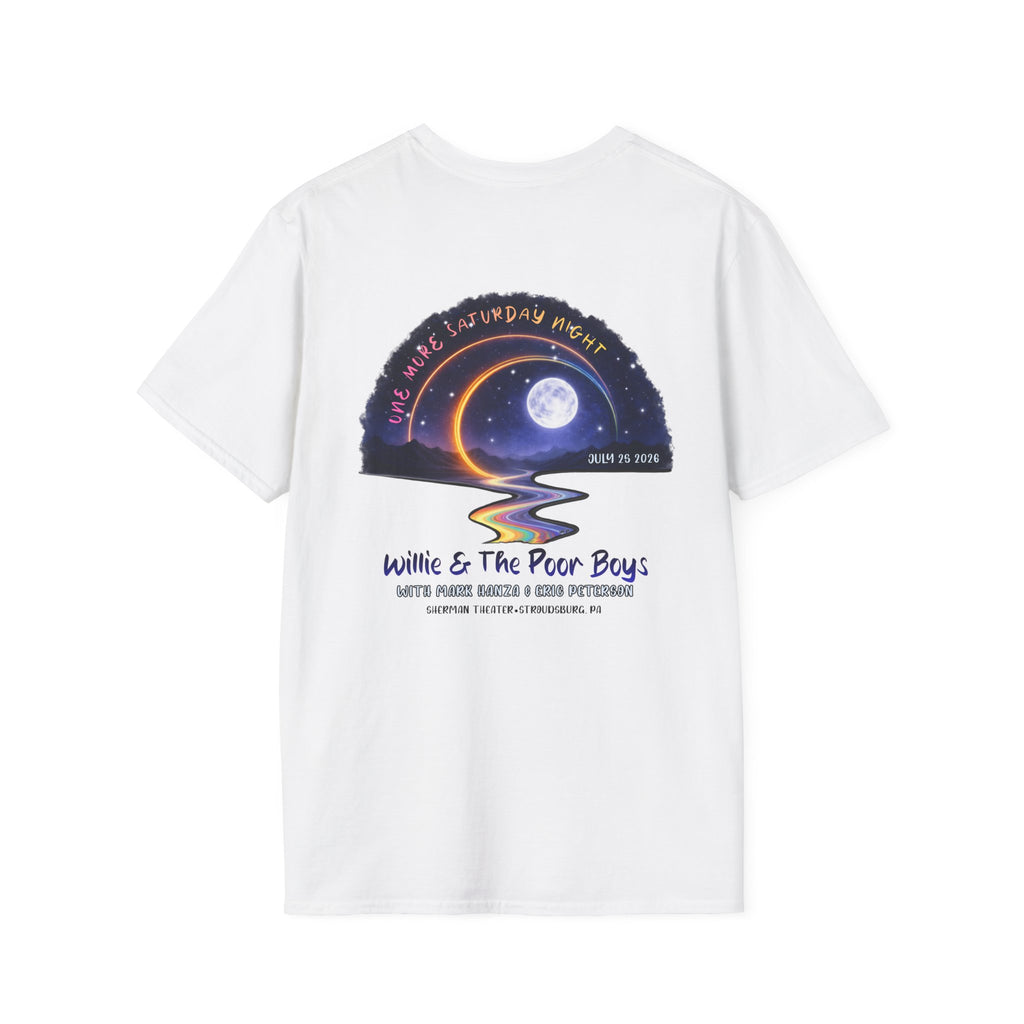 Unisex Willie & The Poor Boys Winding Road Artwork Softstyle T-Shirt