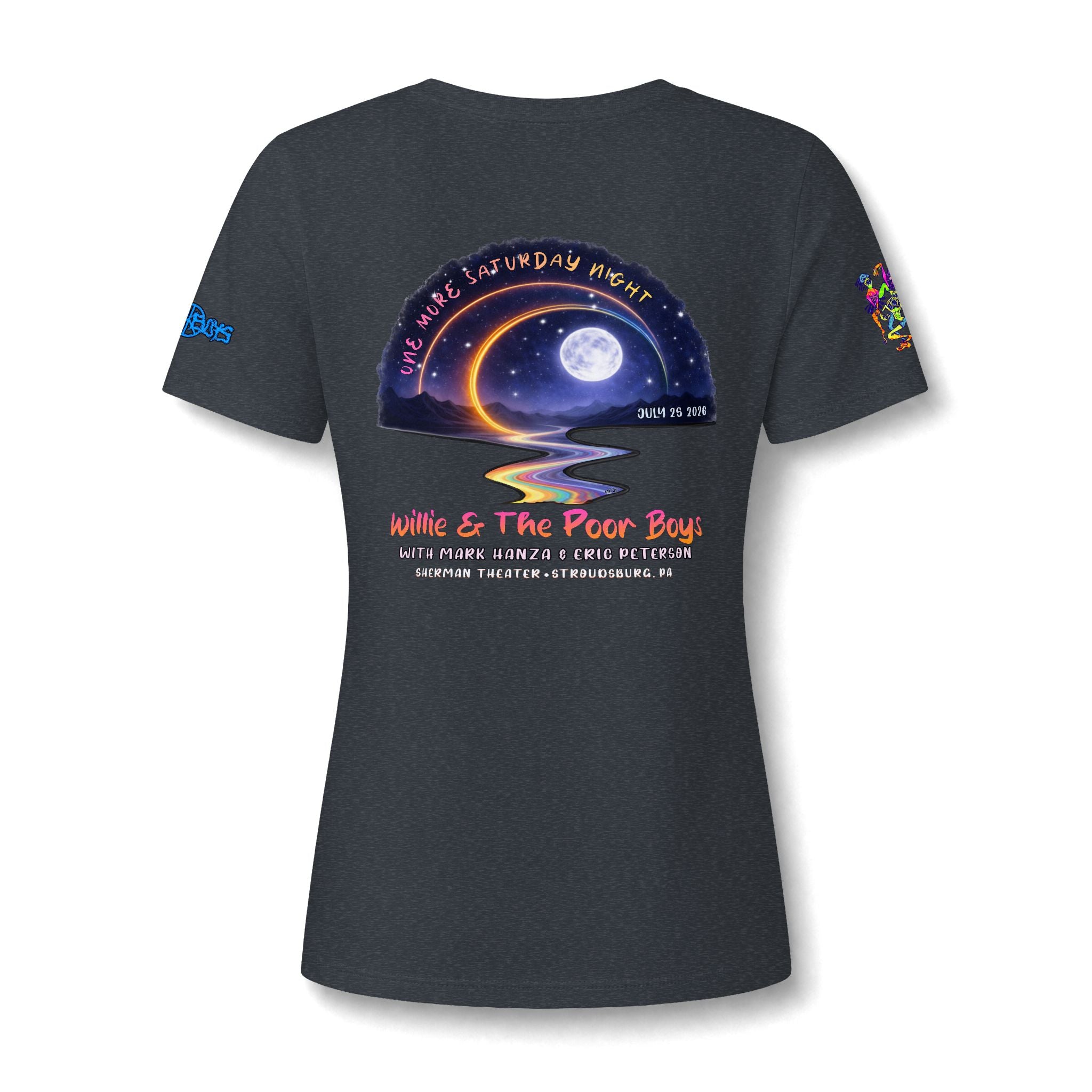 Willie & The Poor Boys Reunion 2026 - Women’s V-Neck Tee