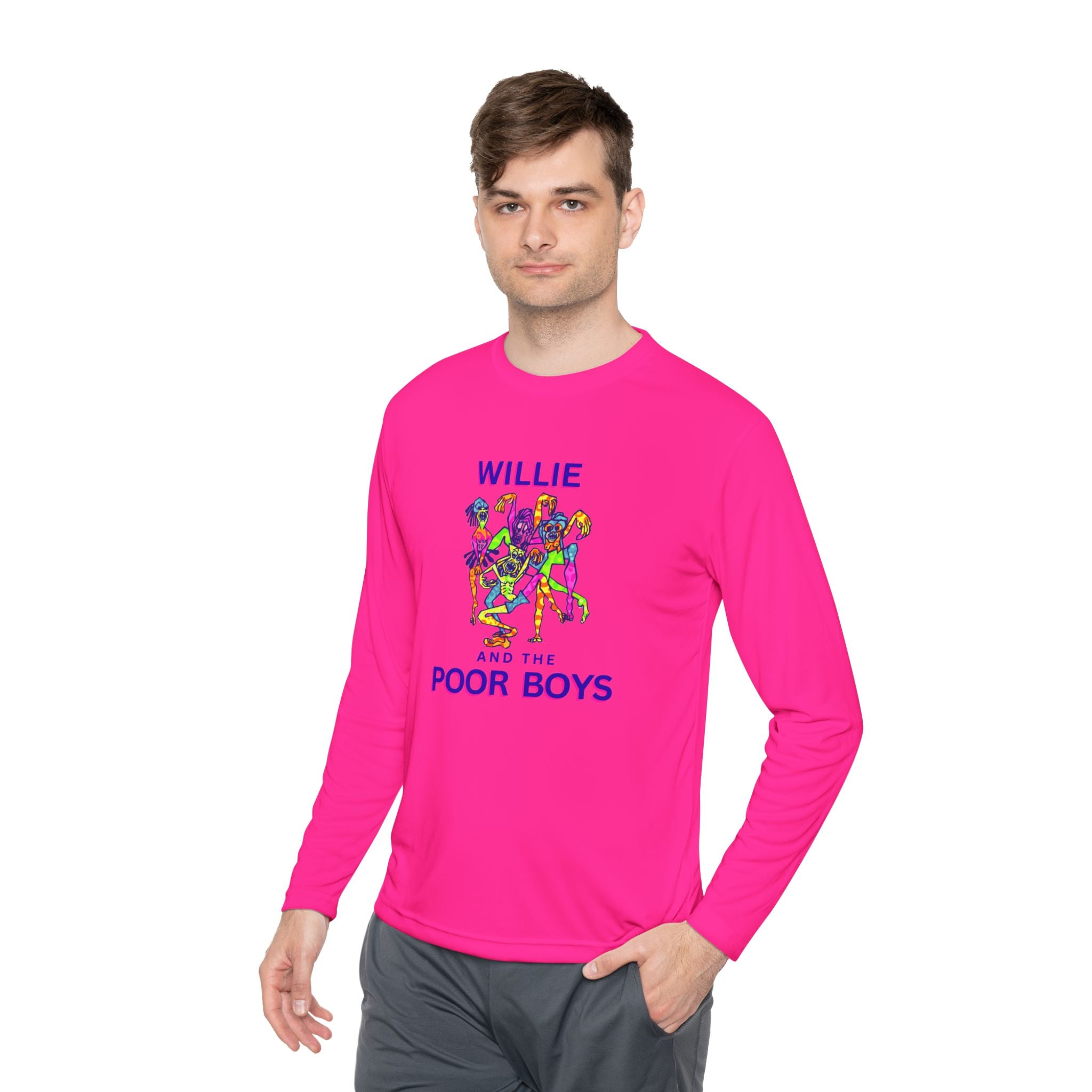 Lightweight Willie & The Poor Boys Sherman Reunion Artwork Long Sleeve Tee