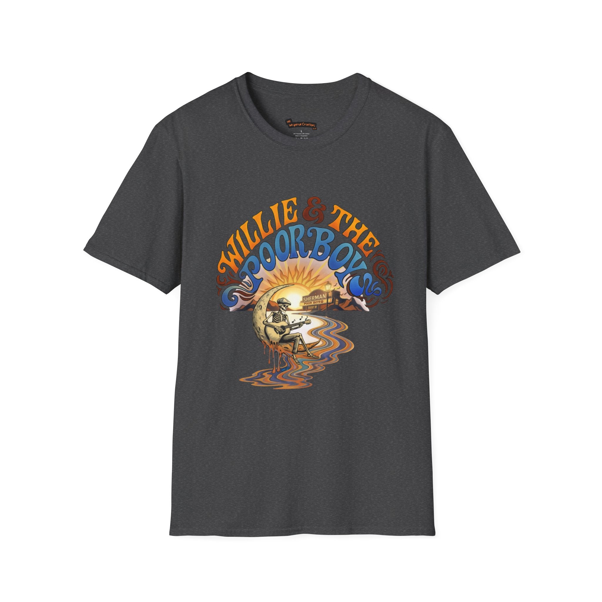Unisex Willie & The Poor Boys Winding Road Artwork Softstyle T-Shirt