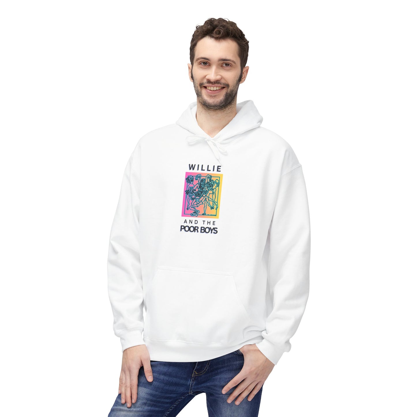 Unisex Reunion Hoodie – 40 Years of Music & Memories with Front Logo (Various Colors Available)