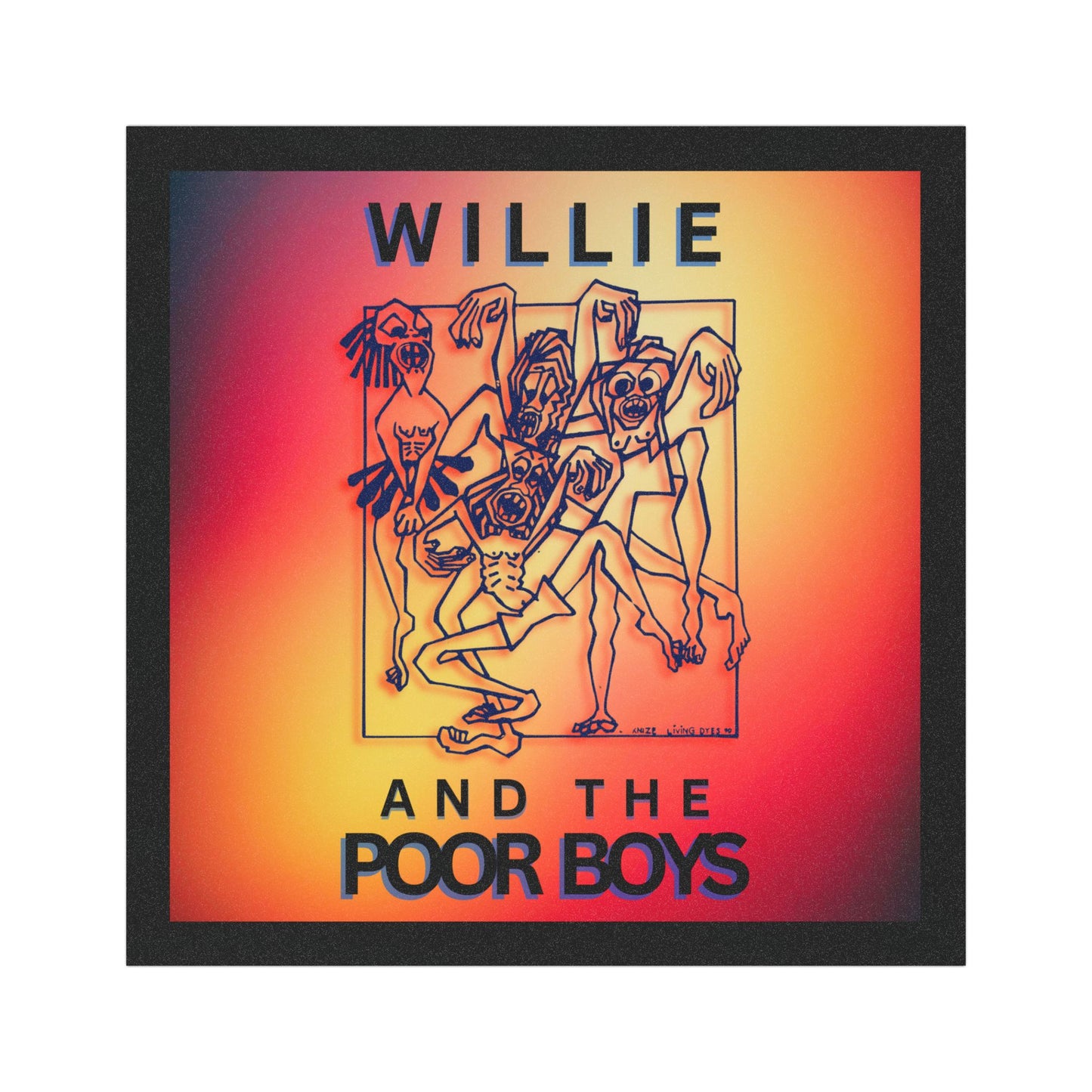 Willie & The Poor Boys Car Magnets – 3 Unique Designs