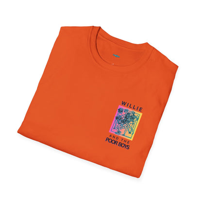Solid Colors – 2025 Reunion Tee with Hand-Drawn Back Design and Pocket-Size Front Logo Softstyle T-Shirt (Various Colors Available)