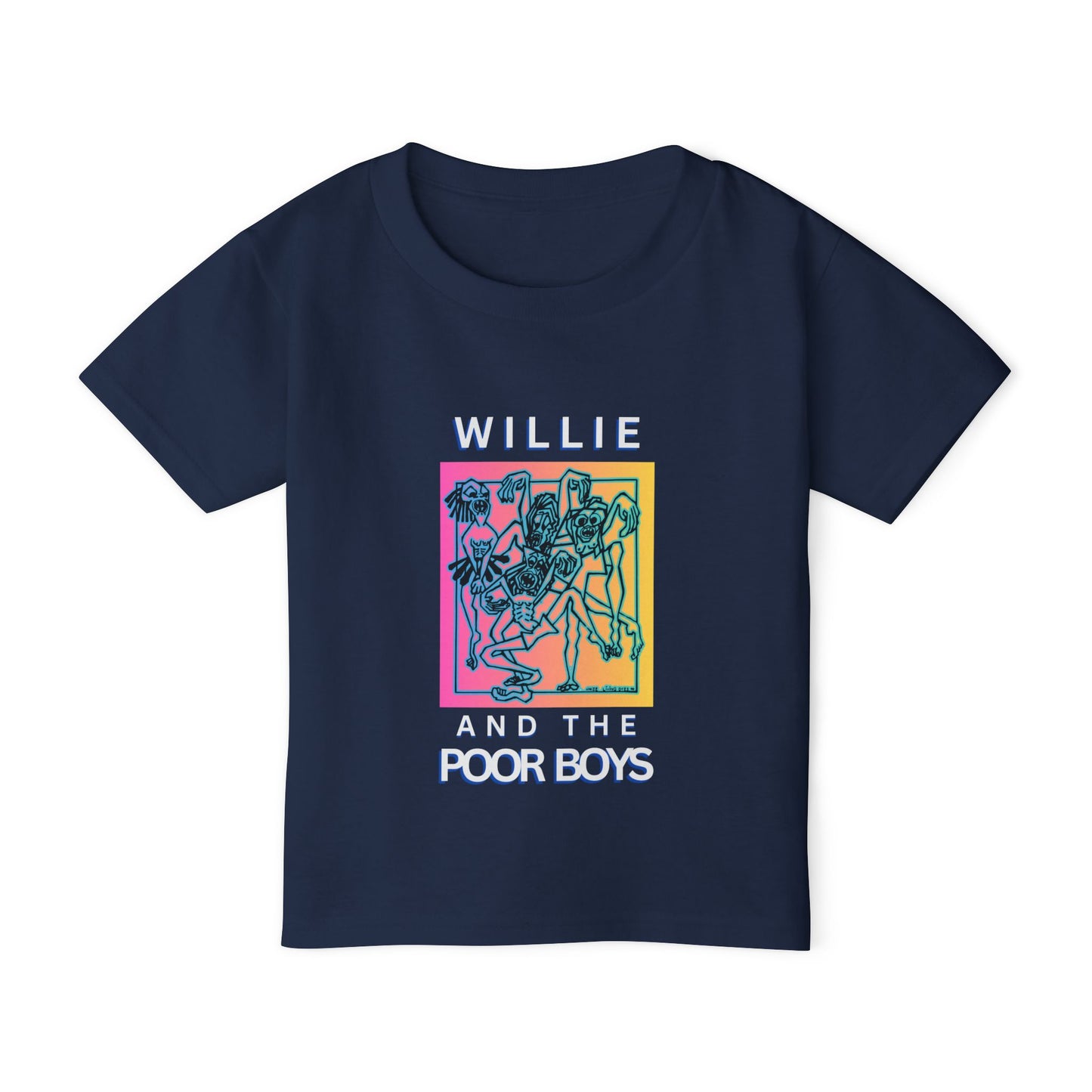 Toddler “Next Generation Fan” T-Shirt with Band Logo Front & “One More Saturday Night” Back